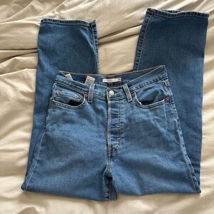 Levi’s ribcage straight ankle Jeans